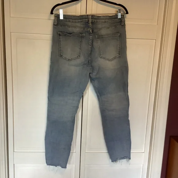 Pistola Light Blue Ankle Crop Skinny Jeans - Picture 2 of 3